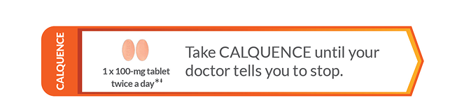 How to Take CALQUENCE Alone