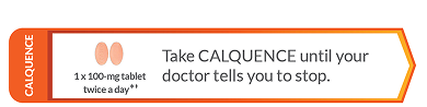 How to Take CALQUENCE Alone